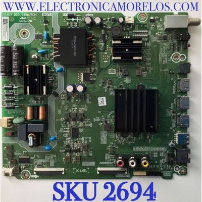 MAIN FUENTE COMBO ORIGINAL PARA TV HISENSE 4K UHD HDR ROKU TV / NUMERO DE PARTE 272690 / RSAG7.820.9486/ROH / 3TE55G20180W / ZTP2058X9AN / 264146 / MODELO 55R6090G